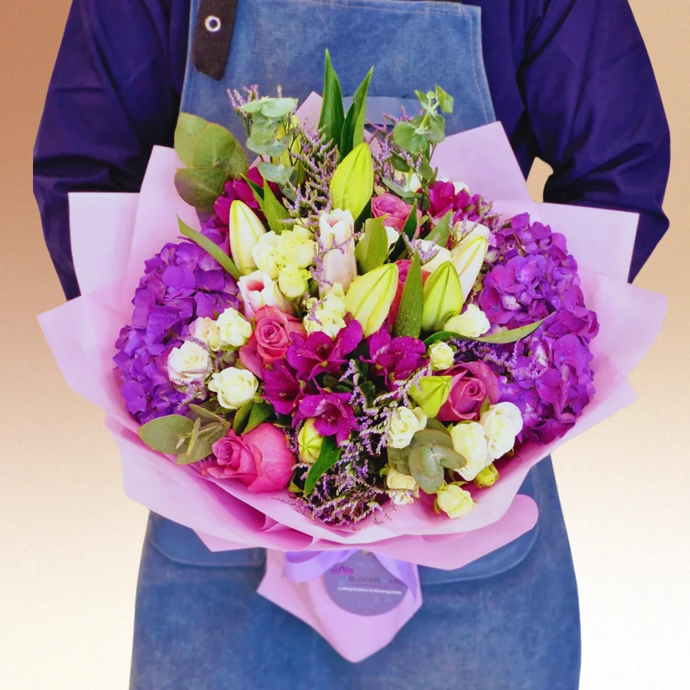 The Purple Bouquet