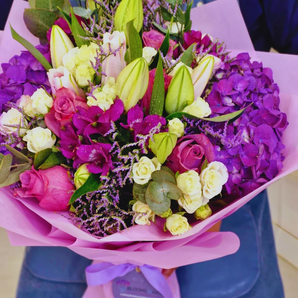 The Purple Bouquet