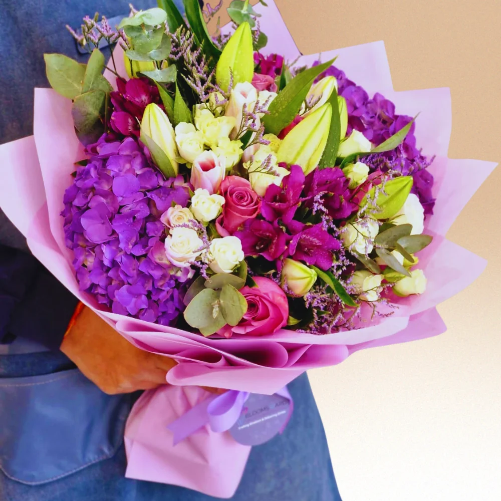 The Purple Bouquet