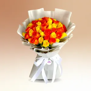 Sunrise Bouquet - 40 Rose