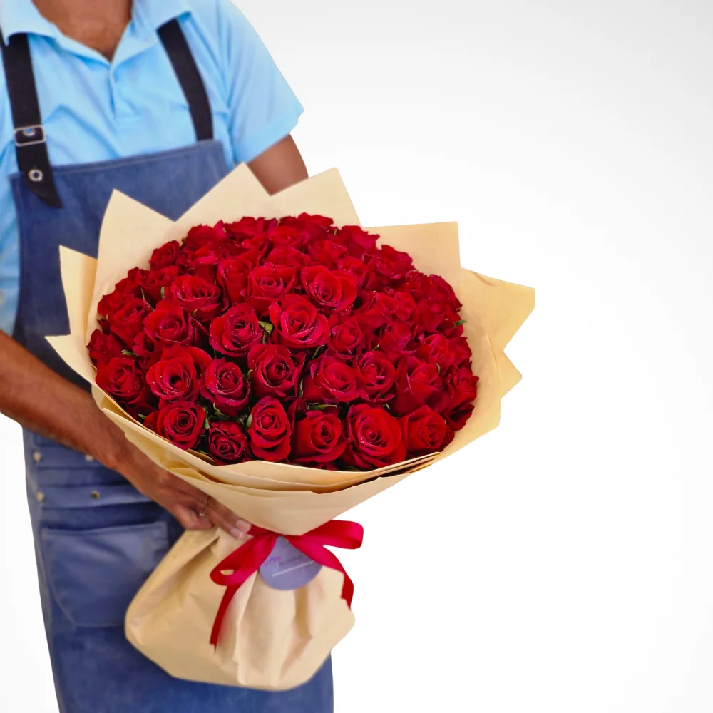 Sweet Sentiment - 51 Red Rose