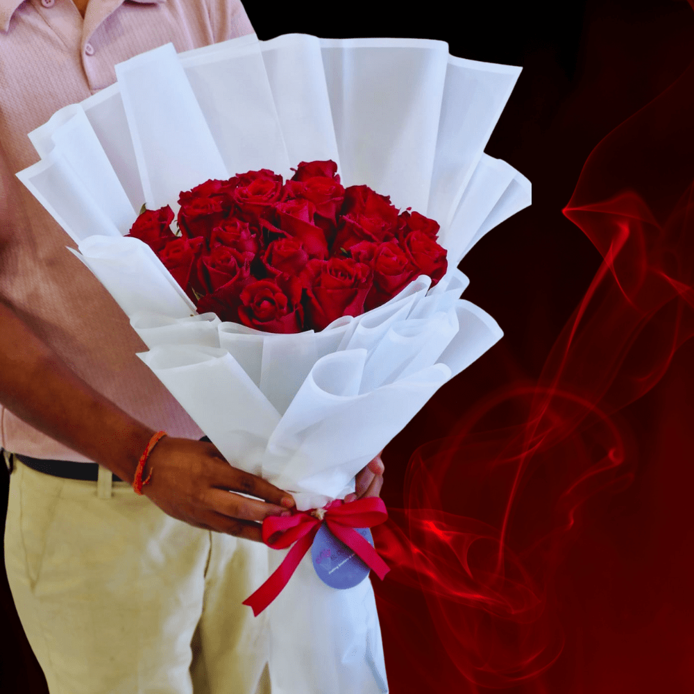 True Connection -  20 Red Rose