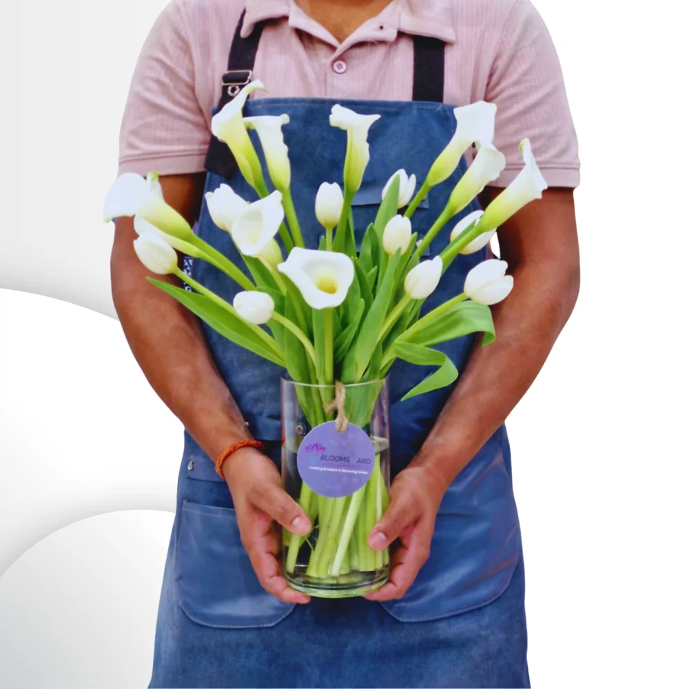 Matterhorn- Calla Lily & Tulips